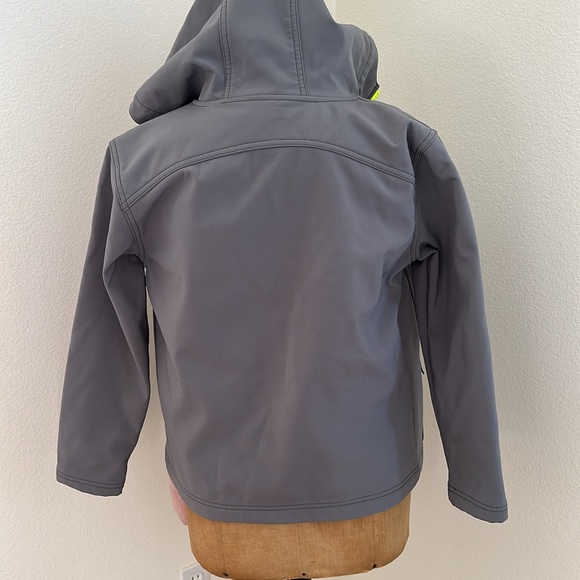 C9 champion - Grey “VentureDry” hooded jacket with neon zipper - size 12-14 L - Picture 9 of 13